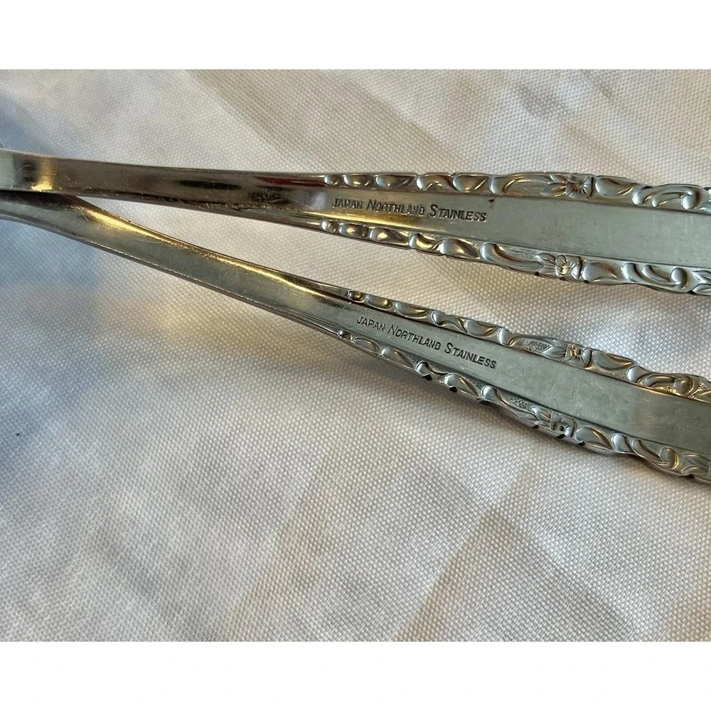Oneida Northland Love Story Japan‎ Serving Fork Ladle Retired A197